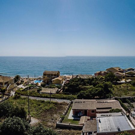 Amalia Cottages Agios Gordios  Bagian luar foto
