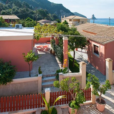 Amalia Cottages Agios Gordios  Bagian luar foto